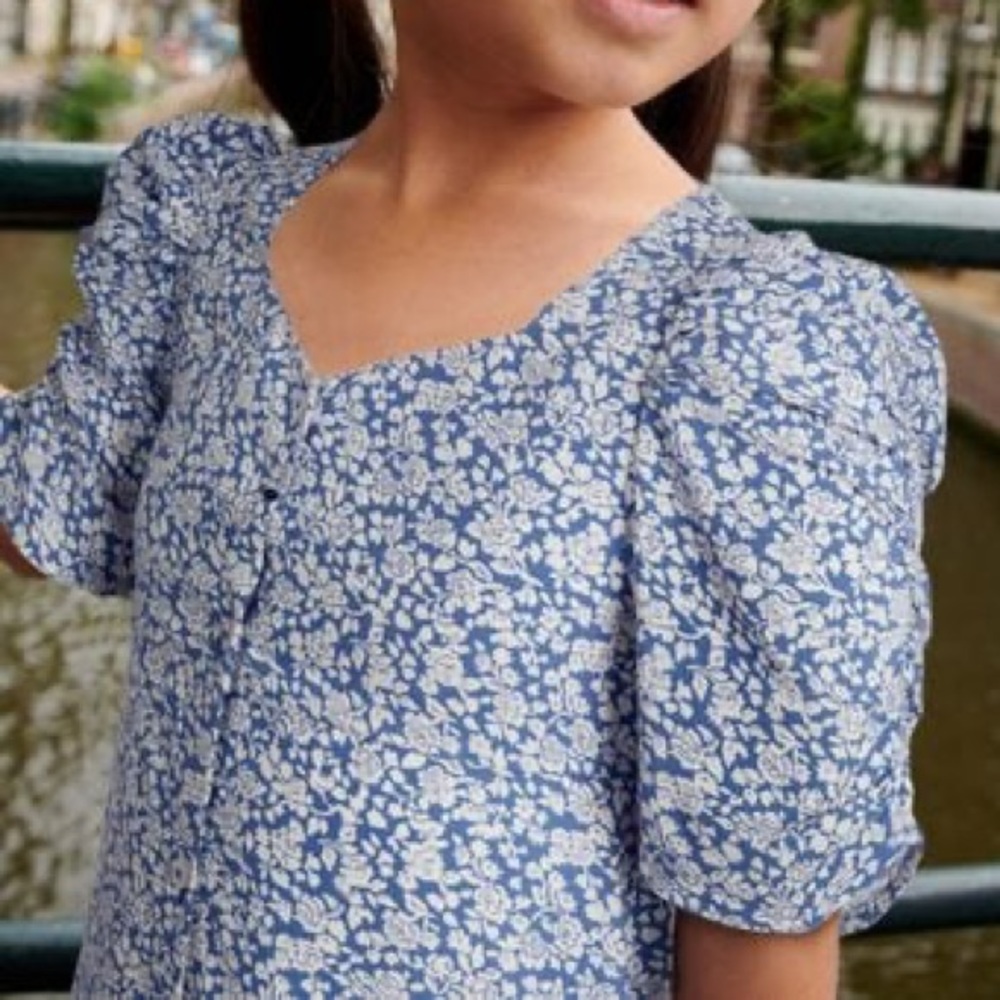 Next Direct Ruched Sleeve Tea Dress - Picture 2 of 4